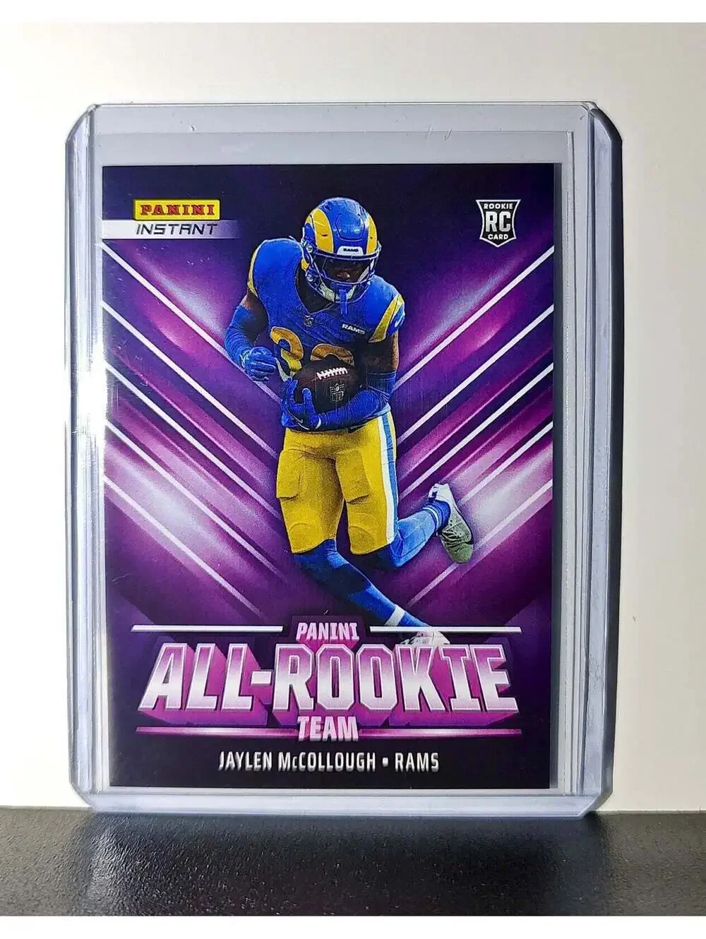 Jaylen McCollough Rookie 2024 Panini NFL #23 All-Rookie LA Rams 1 of 314